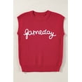 thumbnail image 5 of Ushdele Game Day Red Vest: Bold Style, Perfect Fit!, 5 of 8