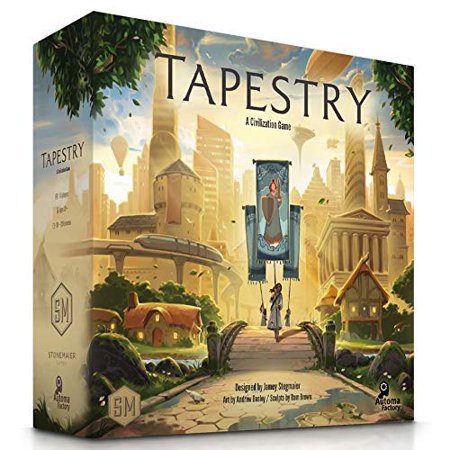 Stonemaier Games Tapestry A Civilization Strategy Board (Best Games Like Civilization)