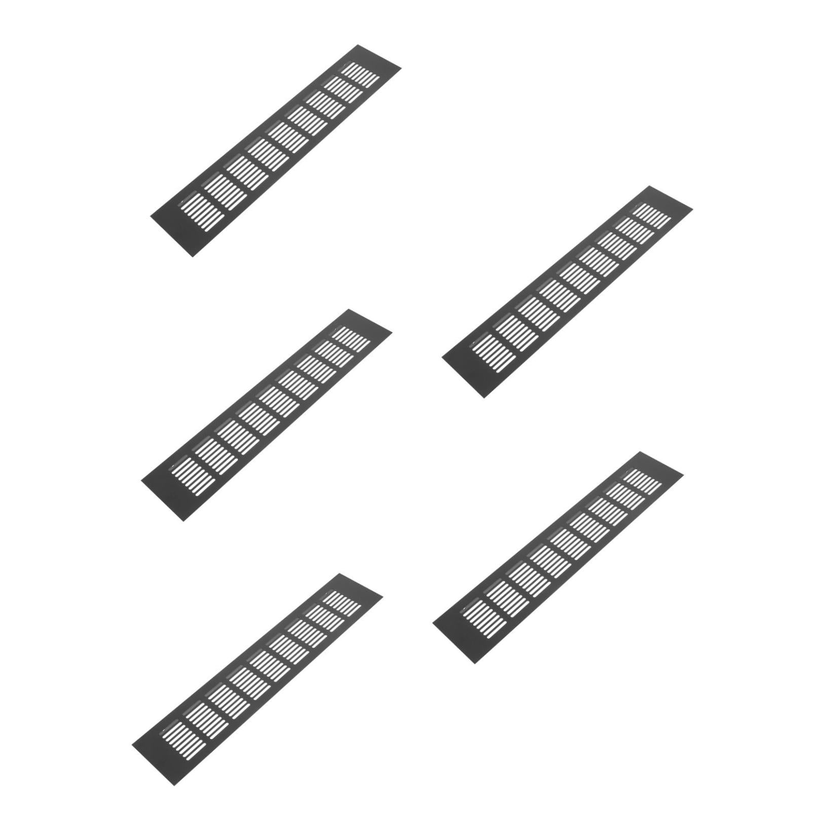 KAJNBN Worgeous 5pcs Ventilation Grille for Cabinet Air Vent Cover Ideal for Wardrobe and Cabinets