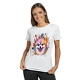 thumbnail image 2 of Pomeranian Portrait Watercolor Vintage Retro Styles Shirt T-shirt Unisex Merch Pom Dog Lover Gifts - 00001, 2 of 6