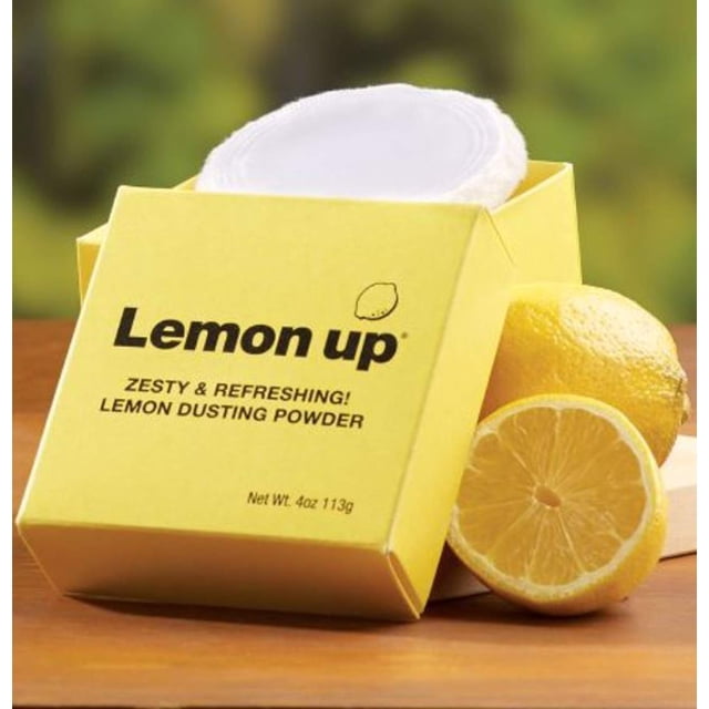 Polvo Corporal LEMON Lemon Up 113 ml Sin Talco con Aroma a Limón
