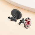 thumbnail image 6 of Valentine's Day Stylish Men's Cufflink Set for Formal Attire, Made of Stainless Steel, for Formal Occasions, 6 of 6