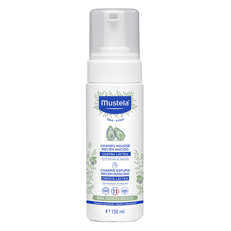 Mustela Foam Shampoo For Newborns, 5.07 Oz photo 1