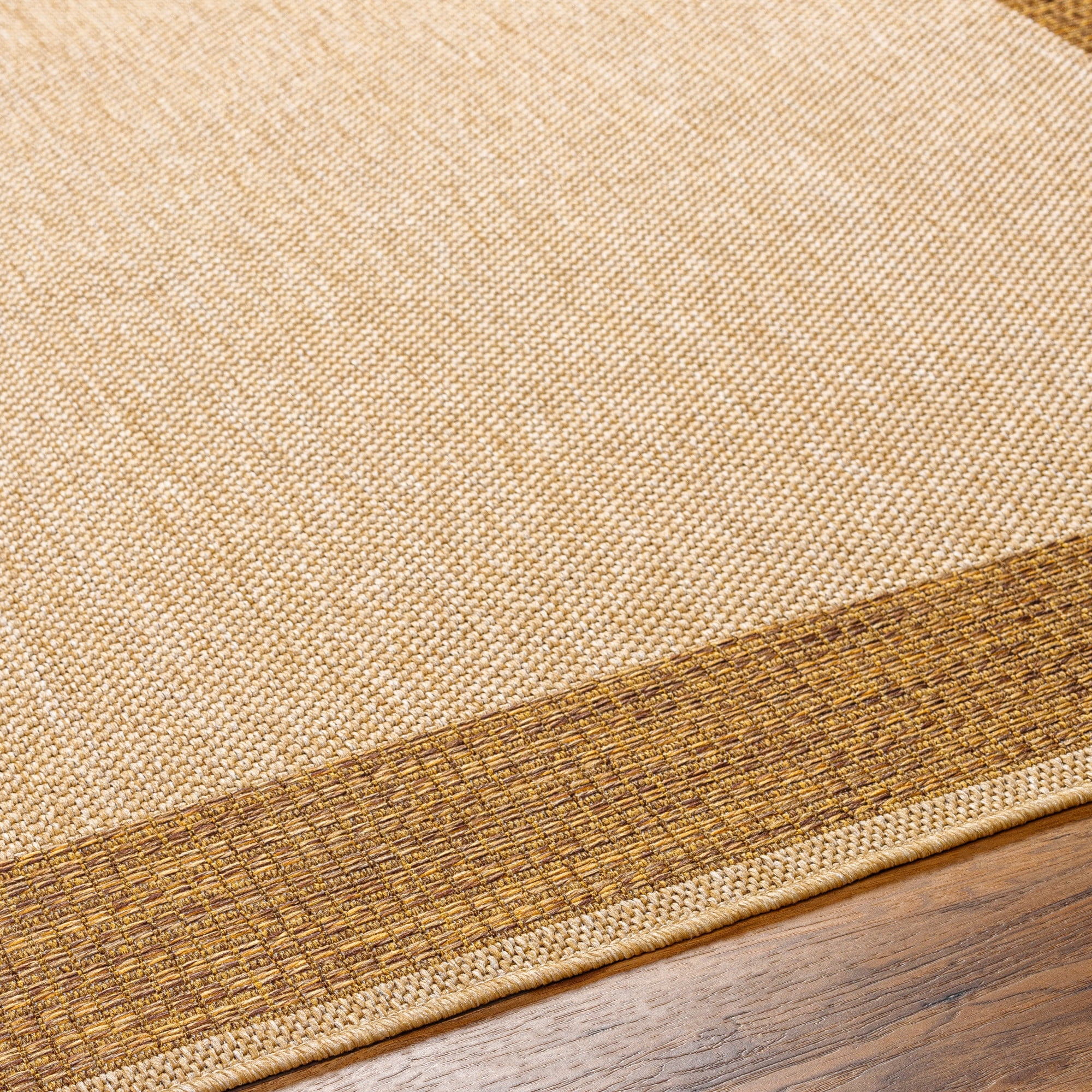 Livabliss Pertek Border Indoor Area Rug, Taupe ,2' x 2'11"