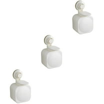3 Pieces Wall-mounted Shower Dispenser Shampoo Bottle White