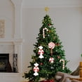 thumbnail image 3 of Marcadores de bastón de Navidad Yuyangstore adorno de decoración 6pcs Árboles colgando dulces, 3 of 8