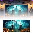 thumbnail image 1 of Banderas Decorativas De Halloween Para Garaje, Exterior E Interior, Artículos Para Fiestas, Letrero Decorativo Con Temática De Calabazas Y Murciélagos Terroríficos, 1 of 6