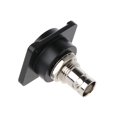 WIND LAND D-Type Double BNC Plug Connector Chassis Panel Mount Adapter ...