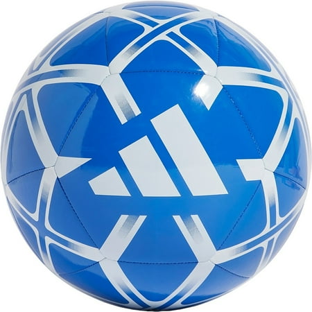 Adidas Starlancer Club Soccer Ball SZ 5 Blue | White