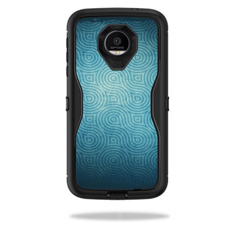 z force case moto for sticker wrap Z Case cover Swirls Moto  skins Force Blue  Droid Walmart