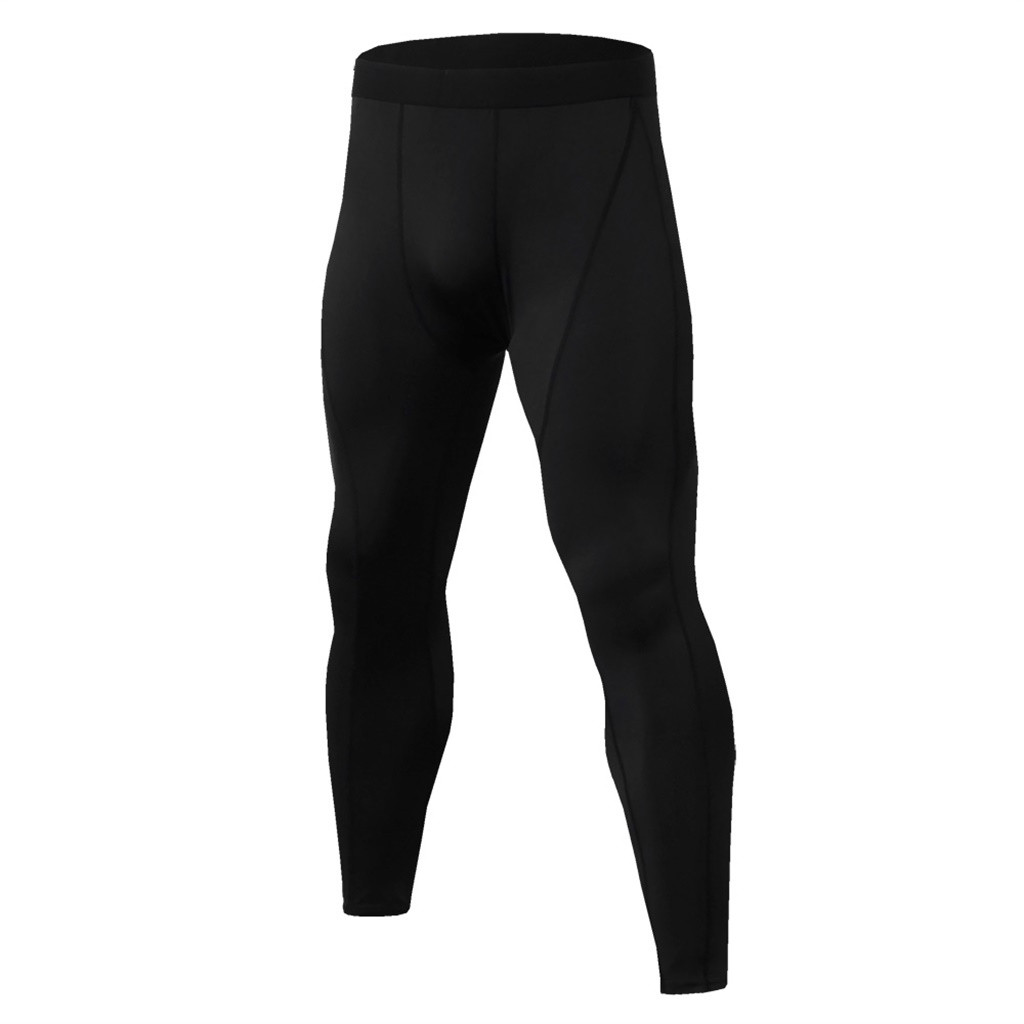 Tenue De Sport Compression Homme SANANG – T-shirt Et Leggings, 85% Polyester 15% Spandex – Pour Running, Gym, Fitness