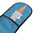thumbnail image 4 of Yayeee Double Oven Mitt Kitchen Heat Resistant Baking 35" x7" Quilted Glove, Ice Cream Cat, 4 of 6