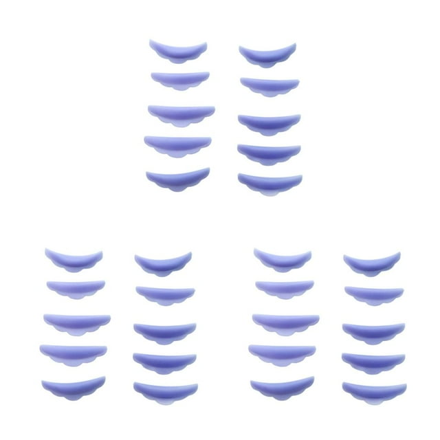 mmirethe 5 Pairs Lash Curlers Lashes Lift Eyelash Tool Eyelashes Kit Cosmetic Tools Purple 3Set