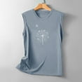 thumbnail image 5 of ZyeKqe Tank Top for Women Sleeveless Crewneck T Shirts Graphic Print Going out Tops Summer Casual Loose Basic Shirts, 5 of 5