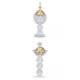 thumbnail image 1 of Quemador de soporte de árabe de cristal de 2 piezas para decoración del hogar Zulema Quemador de incienso de cristal, 1 of 8