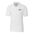 thumbnail image 2 of Men's Cutter & Buck  White Dayton Flyers Advantage Tri-Blend DryTec Pique Polo, 2 of 3