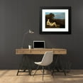 thumbnail image 4 of Toussaint Gelton 24x20 Black Modern Framed Museum Art Print Titled - Resting Diana (1660), 4 of 5