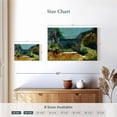 thumbnail image 4 of Elephant Stock Landscape 1898 Wall Art - Horizontal Canvas Wall Art - Living Room Wall Decor - Hobbies And Lifestyle Canvas - Green And Teal Decor By Henri Matisse - 12" x 8", 4 of 8