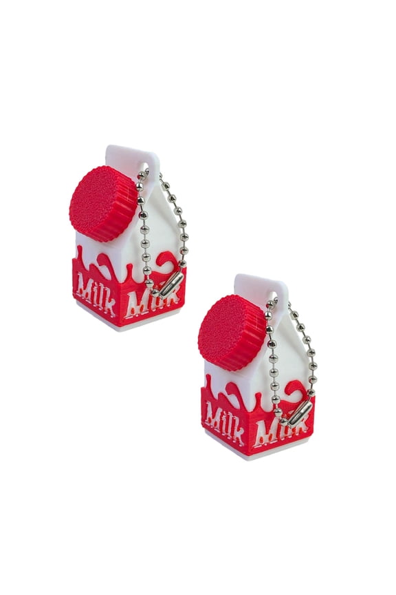 2Pcs Portable Travel Keychain Cute Mini Container Hanging Accessory For Keys Bag Or Backpack Compact Organizer Hangs