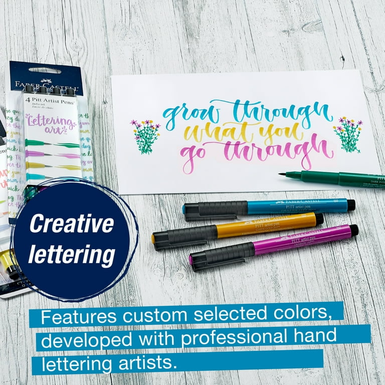 Faber- Castell Pitt Artist Pen Starter Hand Lettering Set