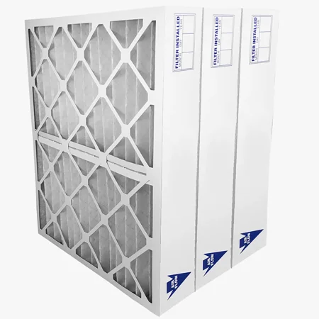 

Filters Fast 20x25x4 Pleated Air Filter MERV 8 4 AC Furnace Air Filters Made in the USA Actual Size 19-1/2 x 24-1/2 x 3-1/2 3 Pack
