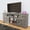 Gray, variant on Uforic 70'' Farmhouse TV Console with 2 Shelves, Suitable for up to 80-inch TVs, Gray