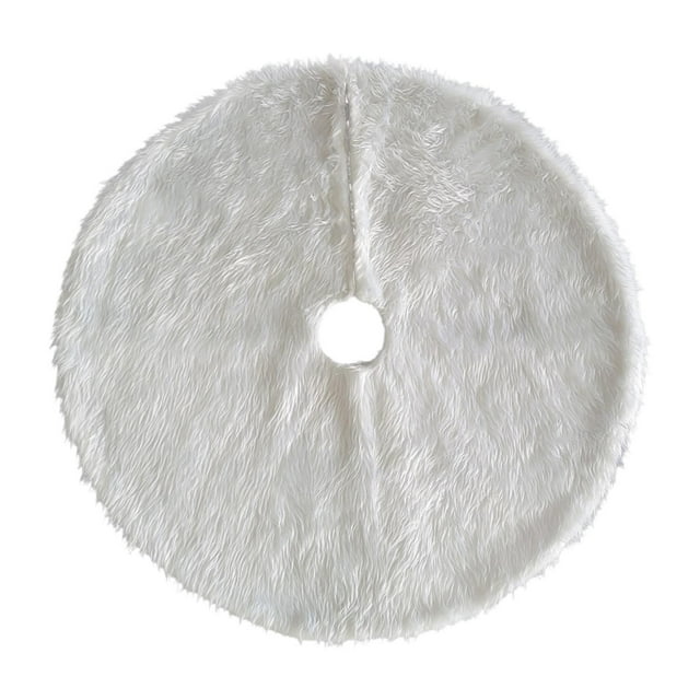 GUOOL Christmas Tree Skirt Base Cover for Tree Round Festival Layout Decoration Winter Diameter 120cm