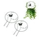 thumbnail image 5 of Soporte Redondo Para Plantas, 2 Piezas Estructura De Hierro Multifuncional Ligero Fácil Inserción Buen Efecto Decorativo Soporte De Escalada De Flores Para Interiores Y ANGGREK Otros, 5 of 8
