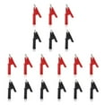 thumbnail image 1 of Maytalsory 6 Pcs Clip Crocodile Isolé Clip Alligator pour Ampère-Mètre Résistant aux Chocs Bonne Conduction 3ensemble, 1 of 6