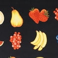 thumbnail image 3 of SAFAVIEH Chelsea Brittania Fruit Lovers Wool Area Rug, Black, 7'9" x 9'9", 3 of 4