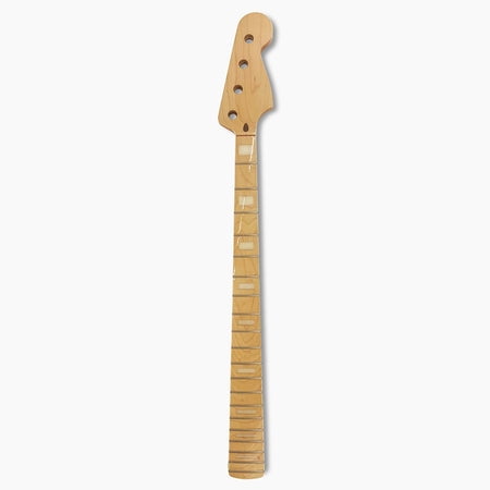 Allparts Fender Licensed Neck For Fender Jazz Bass, Block Inlays, #JMF-B