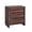 Brown, variant on wow97e 25" Tall Nightstand set of 2 for Bedroom, Wood End Table with Charging Station & 3 Storage Drawers, Modern Bedside Table w/Rounded Corner Design for Bedroom, Living Room