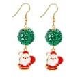thumbnail image 1 of WREESH Diamond Earrings Temperament Personality Drop Crystal Fashion Earrings, 1 of 1