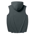 thumbnail image 5 of POIUYTR Men Casual Gym Tank Tops Summer Workout Solid Color Hooded Sleeveless Tshirts Trendy Loose Comfy Soft Breathable Camisole, 5 of 6