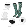 thumbnail image 4 of Picia Women Crew Soft Moisture-wicking Socks Cartoon Poodle Dog Pattern Design Cotton Socks, One Size fit All, 4 of 9