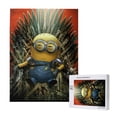 thumbnail image 1 of Rompecabezas de madera de 500 piezas de los Minions, adecuado para niños y adultos, rompecabezas para niños y niñas, juguetes de juego de entretenimiento con rompecabezas, talla única, 1 of 8