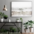 thumbnail image 3 of Giant Art Canvas  32x24 Breaking Waves Framed in White, 3 of 3