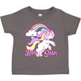 thumbnail image 3 of Inktastic Little Sister Unicorn Girls Toddler T-Shirt, 3 of 5