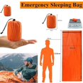 thumbnail image 3 of Saco de dormir de emergencia Camping Life, manta impermeable y abrigada, 3 of 5
