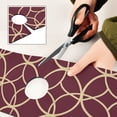 thumbnail image 6 of Yayeee Faucet Mat for Kitchen Sink 14.7" Diatomite Long Splash Guard Pad, Red Circles, 6 of 7