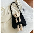thumbnail image 3 of HaoXianJian Bags for Women Cute Bear Tote bag Shoulder Large Underarm bag Travel Work Handbag, 3 of 8