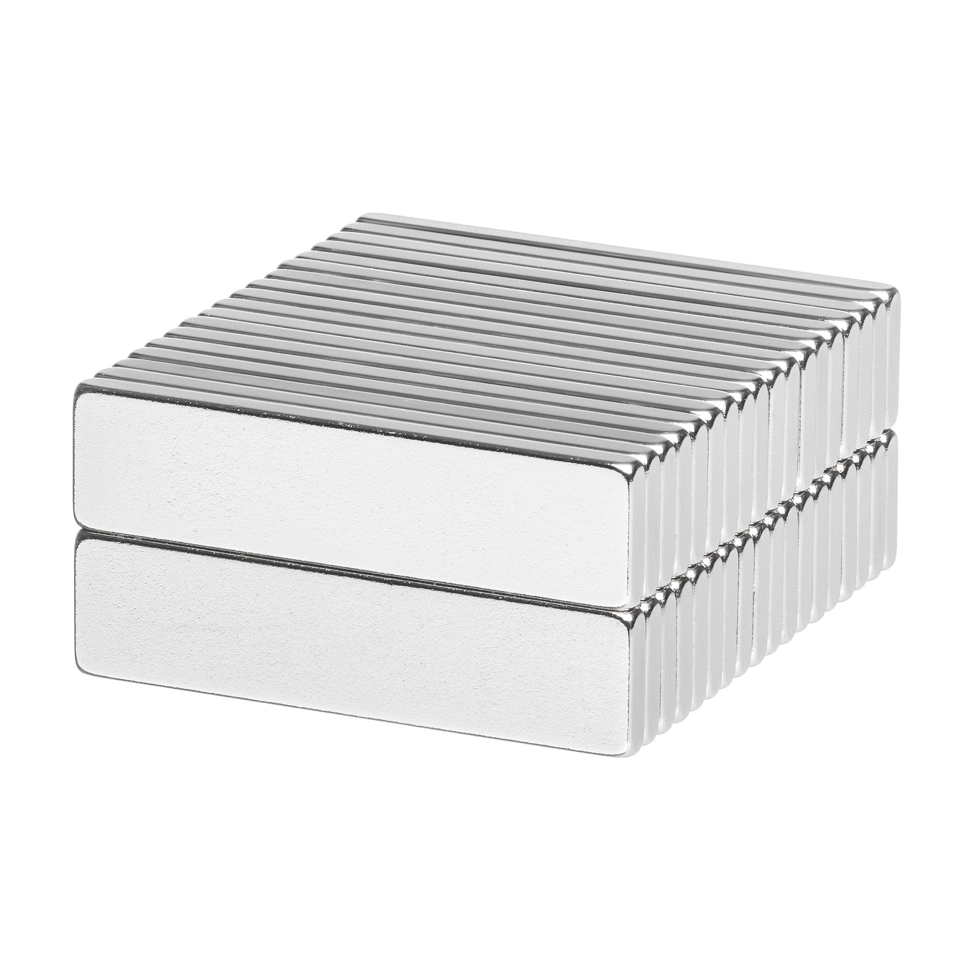 CMS Magnetics® Strong N50 Neodymium Bar Magnet 1"x 1/4"x 1/16" 15-pc