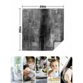 thumbnail image 5 of Gray Cloth Napkins Washable Set of 8, Retro Oil Painting Modern Abstract Art Aesthetics Reusable Dinner Table Napkins Cloth Bulk for Weddings Kitchen Restaurants Hotel Events Parties 20 x 20 Inch, 5 of 9