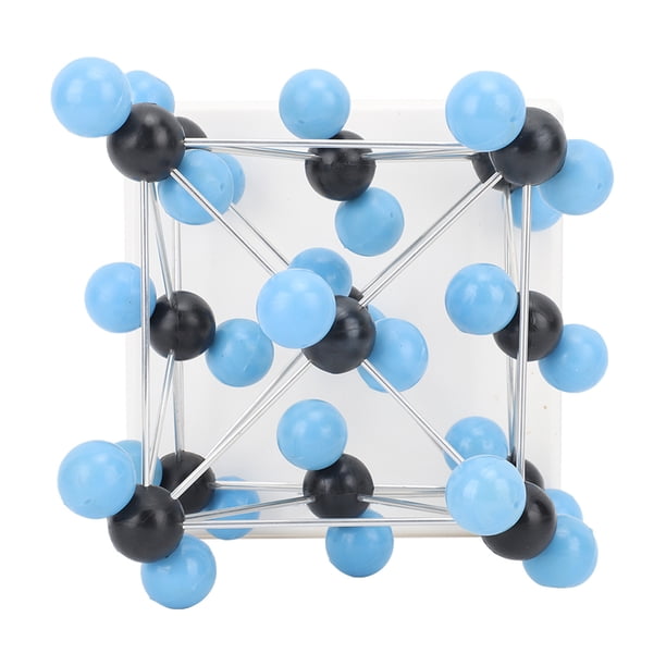 Kit De Modelo De Estructura Cristalina, Kit De Modelo Molecular De Química Fácil Instalación Material Plástico Conexión De Enlace único Para Enseñanza Y Experimentos