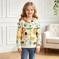 thumbnail image 6 of Gubotare Kids Zip Up Hoodies for Toddler Boys Girls Hooded Sweatshirts Light Winter Fall Clothes Outwear 3-7Y (Yellow, 1-2 Years ), 6 of 9