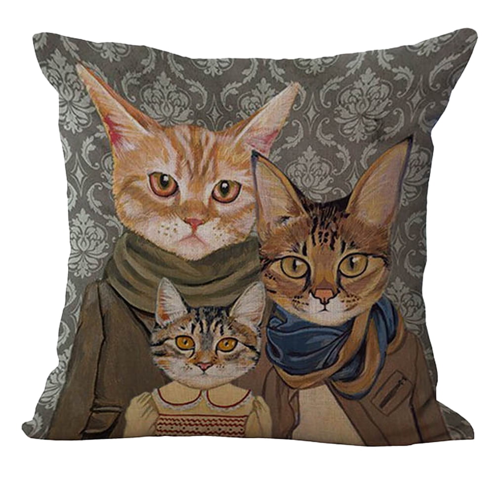 3d cat cushion