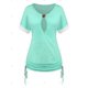 thumbnail image 4 of Camiseta Talla Extra Dos Tonos Acanalado Rosegal  Camisetas tallas grandes, 4 of 5