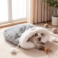 thumbnail image 4 of Thick Dog Sleeping Mat, Soft Cushion Pet Bed Pad, Versatile Indoor Rest Sleeping House for Dogs & Cats, 4 of 6