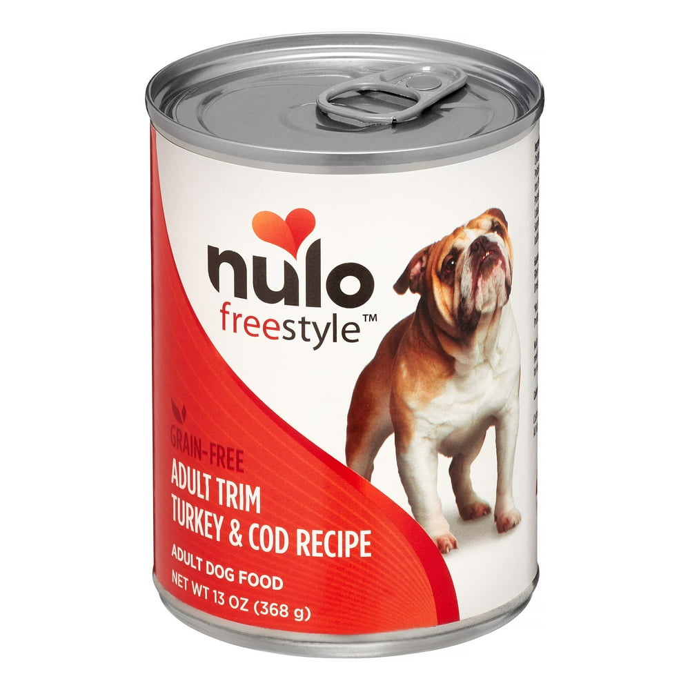 Nulo FreeStyle GrainFree Adult Trim Turkey & Cod Wet Dog Food, 13 Oz