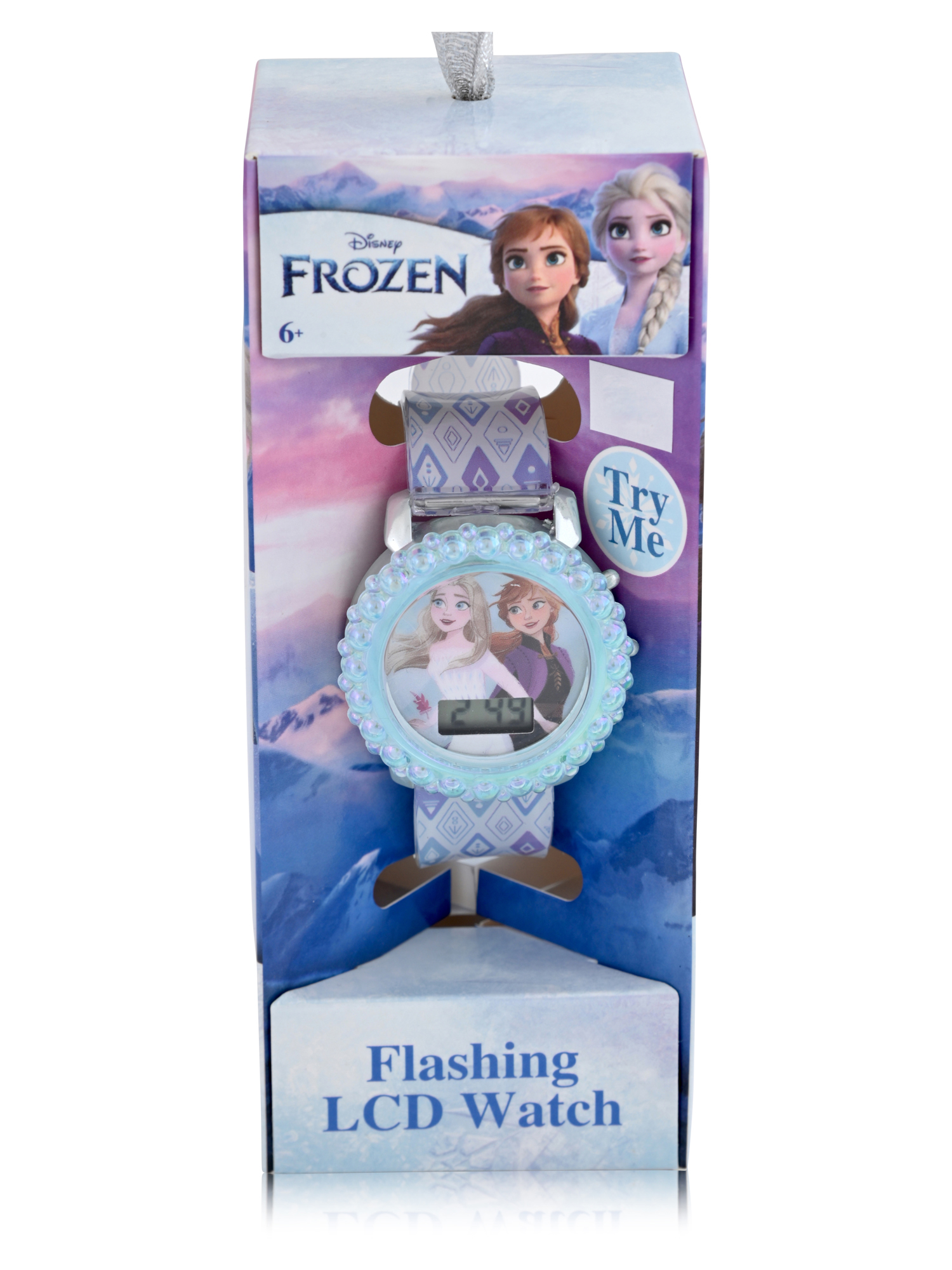 FZN4932WM Frozen Flashing Lights LCD Watch with Printed Strap - image 4 of 4